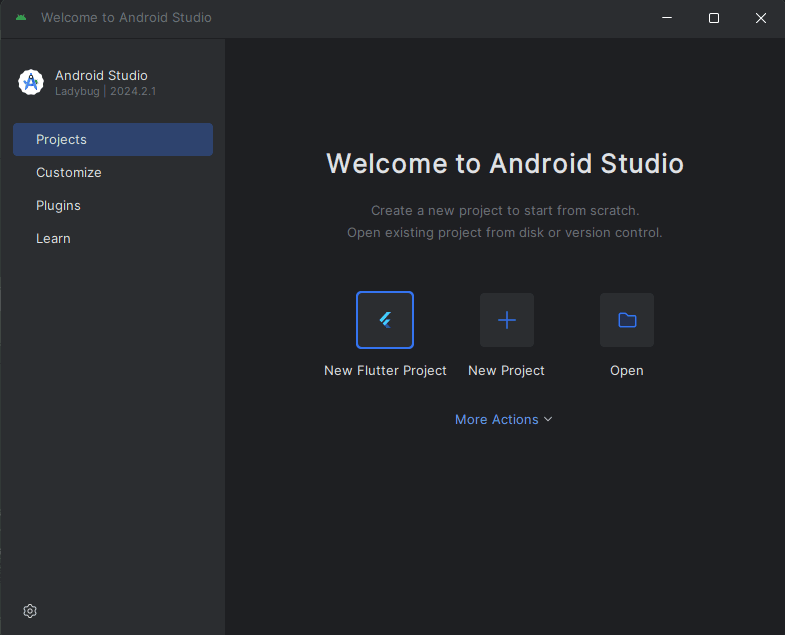 Android Studio on 2024