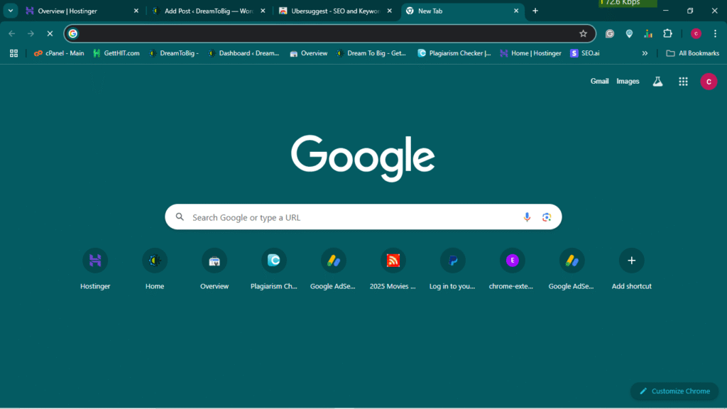 create an account in Google Meet